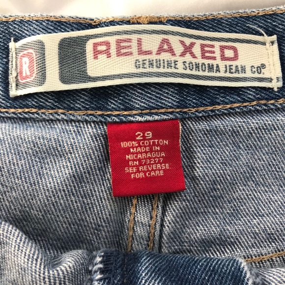 High Waisted Denim Shorts - Picture 3 of 3